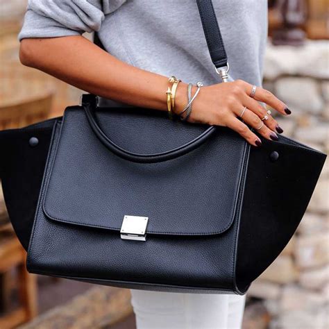 celine trapeze bag|Celine shopper bag.